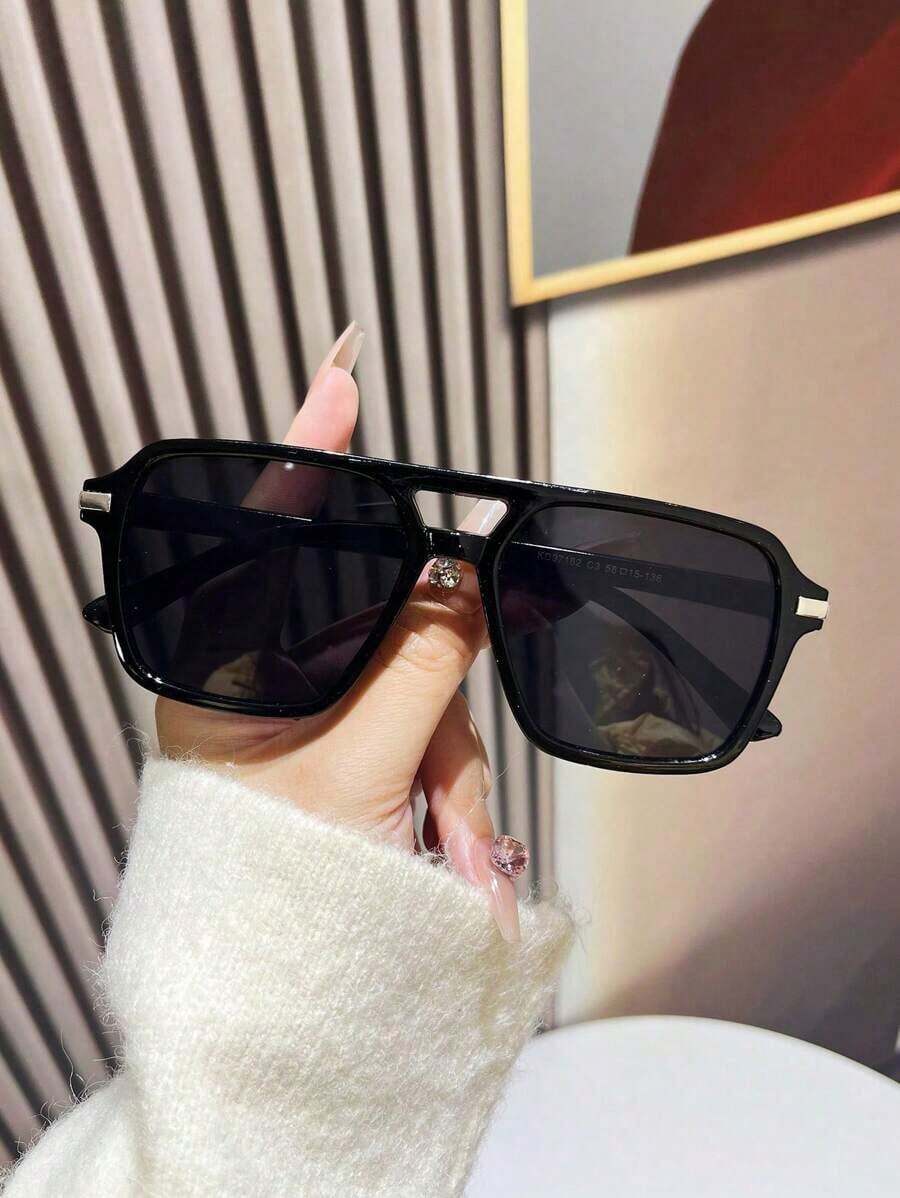 Sunglasses Aviator Polarized - Fashion Double Bridge Aviator Sunglasses For