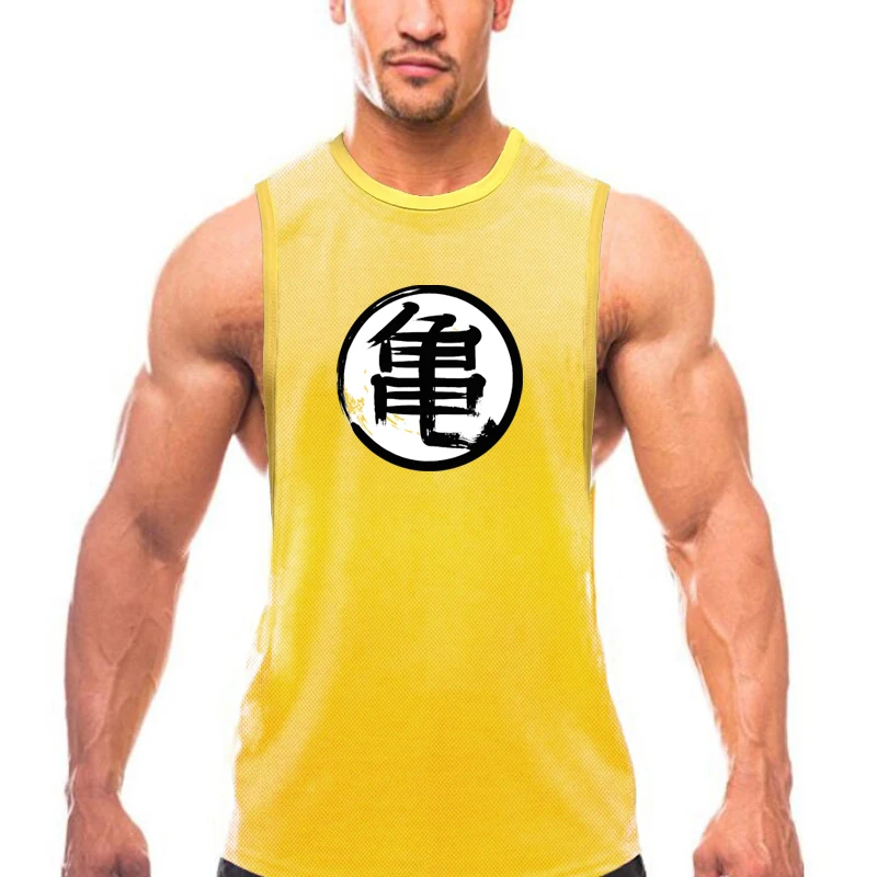 Tank Top Muscle - Muscle Guys Mesh Quick Dry Gym
