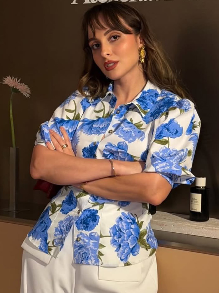 HH Women's Summer Fashion Lape - Resort Shirt Floral recensione e prezzo