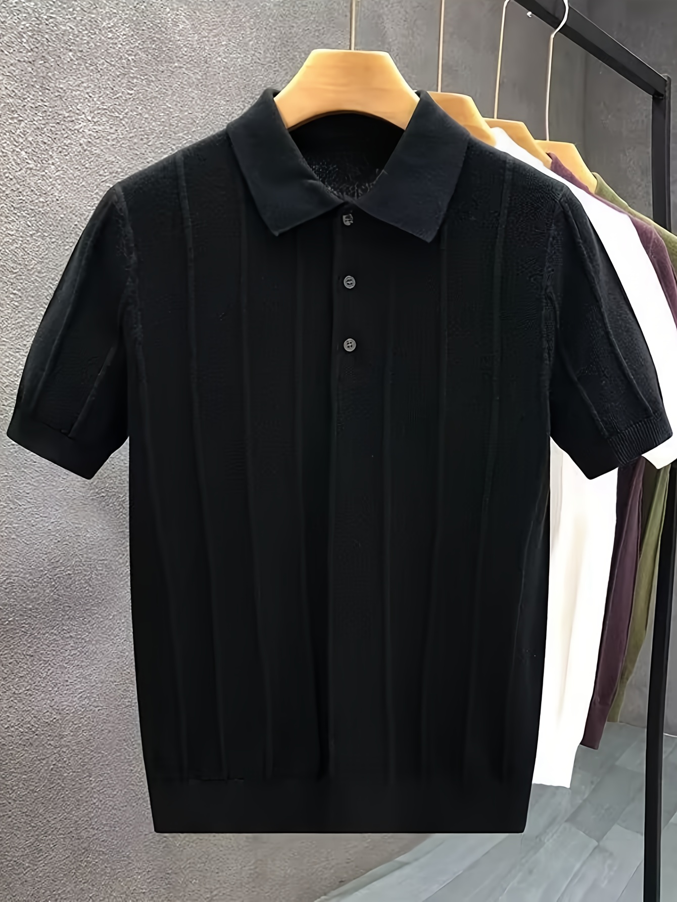 High-end luxury vertical strip - Polo Shirt Pique recensione e prezzo