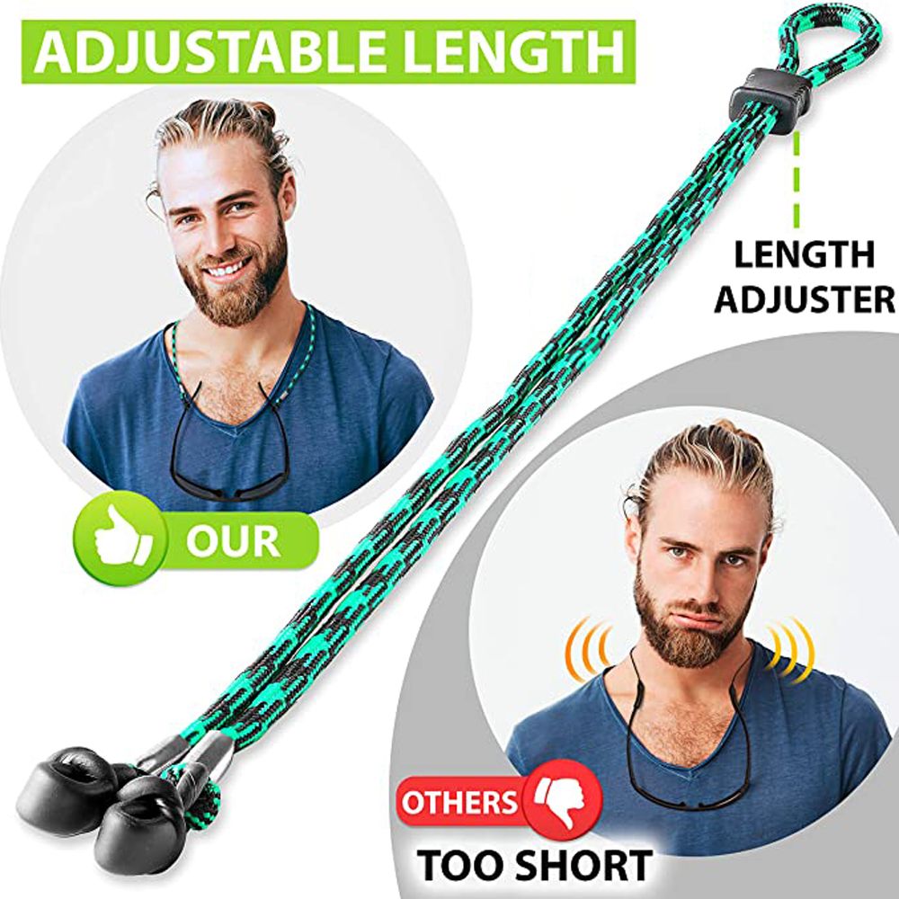 Women Men Sports Glasses Chain - Sunglass Retainer Cord recensione e prezzo