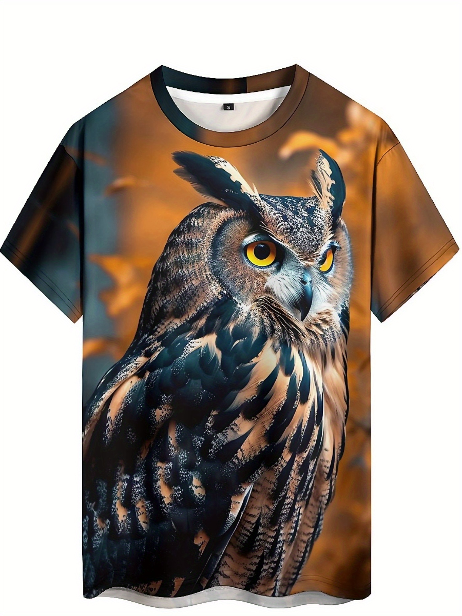 Men's & Women's 3D Print Owl G - Tee Graphic Print recensione e prezzo