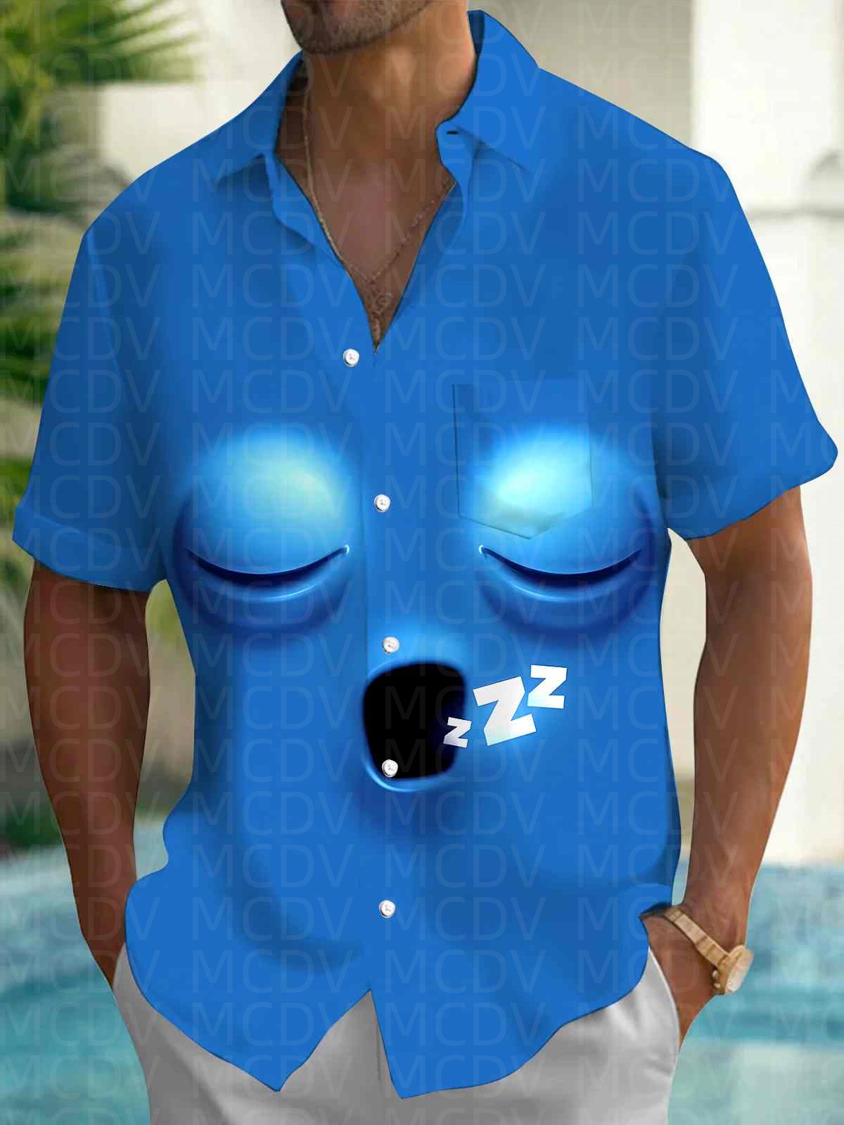 Cute Pattern Men's Hawaiian Sh - Shirt Camp Collar recensione e prezzo