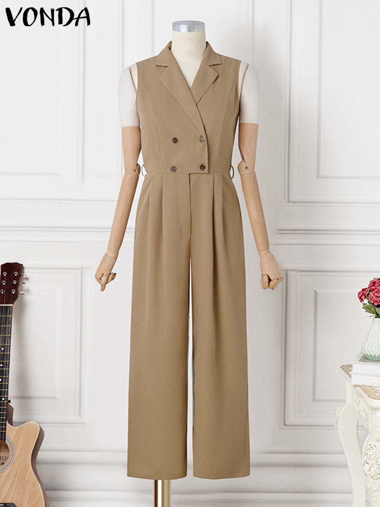 Plus Size 5XL VONDA Elegant Wo - Shirt Camp Collar recensione e prezzo
