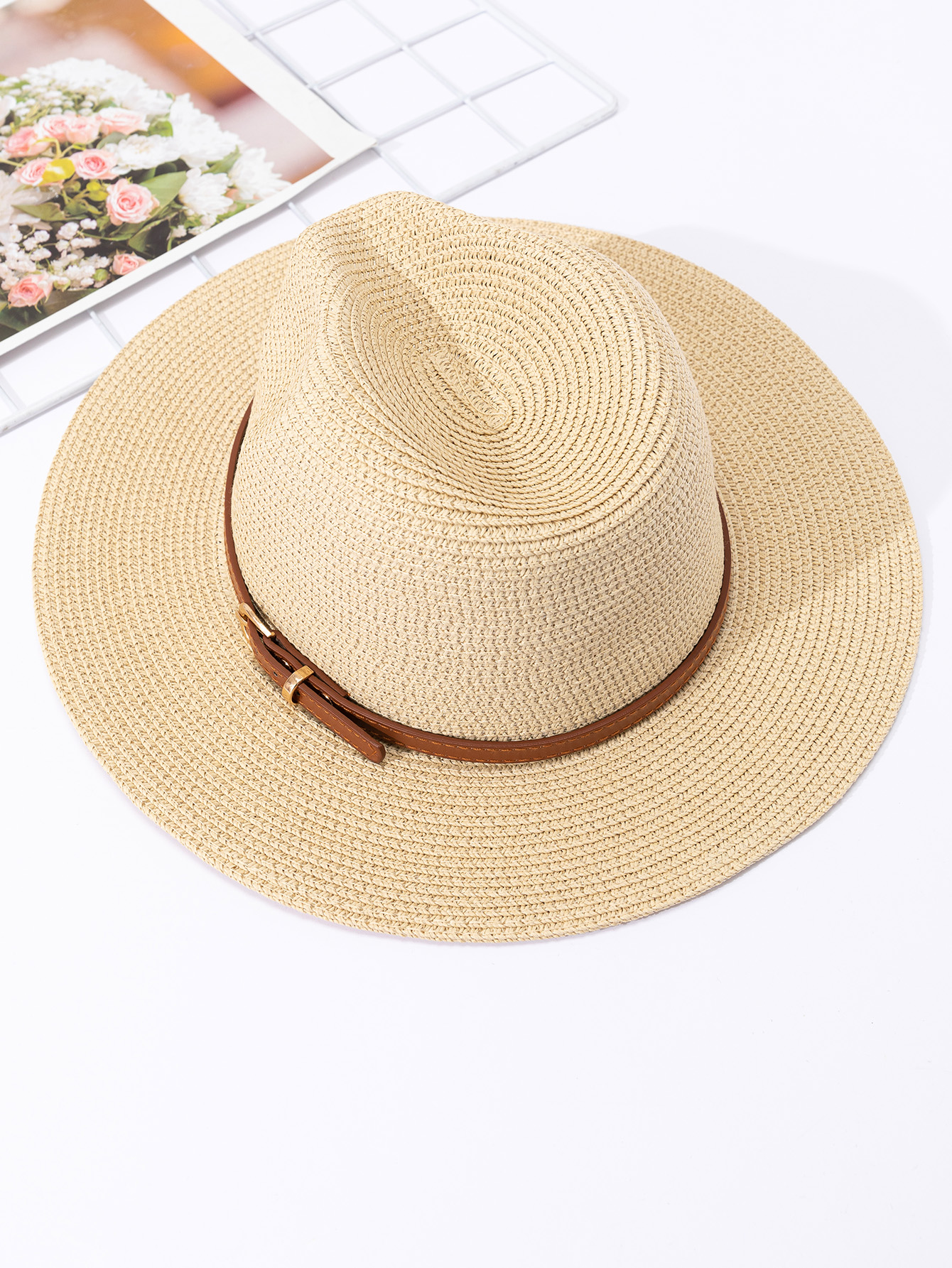 Panama straw hat, female jazz  - Bucket Hat Straw recensione e prezzo