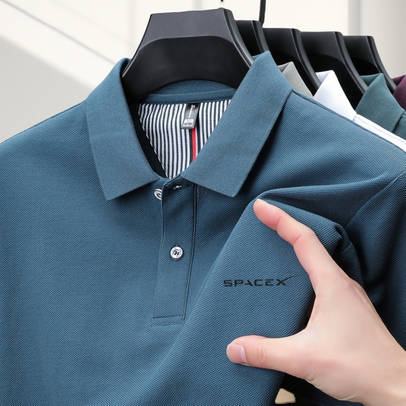 100%pure cotton summer new men - Polo Shirt Pique recensione e prezzo