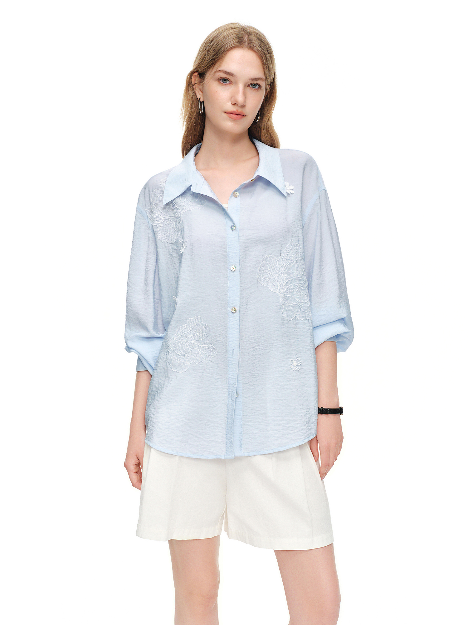 DUSHU 2026 Summer Women's Ligh - Resort Shirt Floral recensione e prezzo