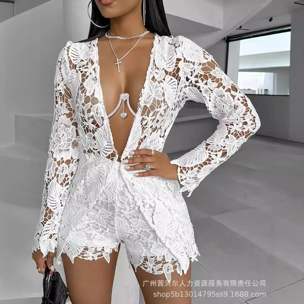 Women Sexy Short Sets Hollow O - Linen Shirt Breathable recensione e prezzo