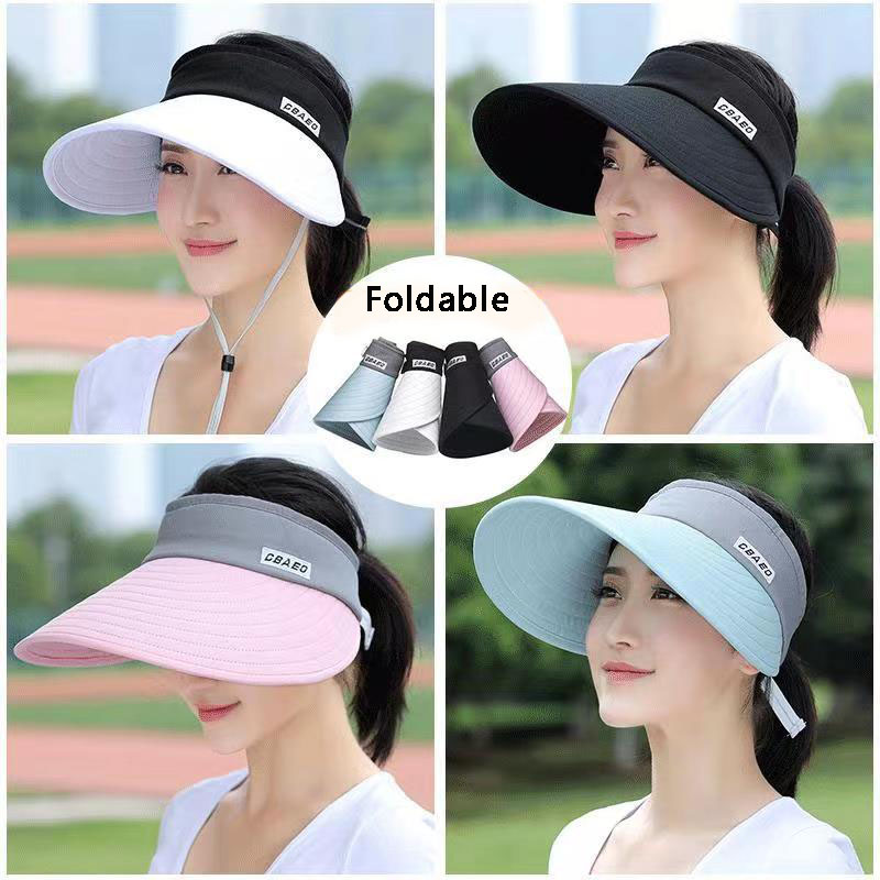 2024 NEW women summer sun viso - Packable Hat Nylon recensione e prezzo