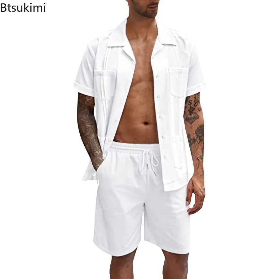 New Men's Summer Casual Sport  - Short Linen Drawstring recensione e prezzo