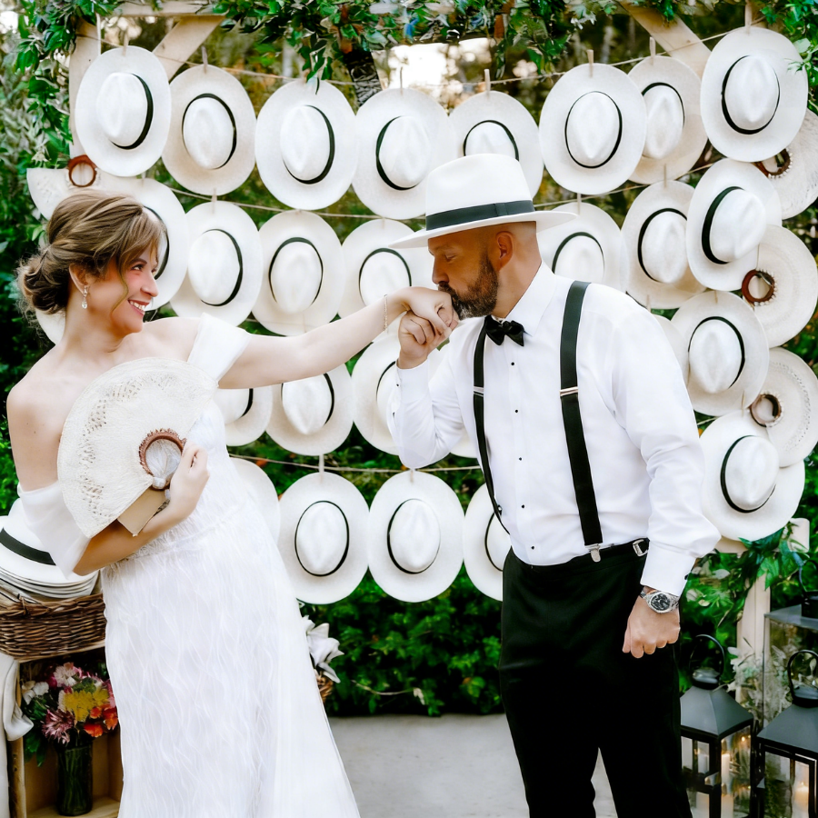 6-48PACK Wedding Straw Fedora  - Bucket Hat Straw recensione e prezzo