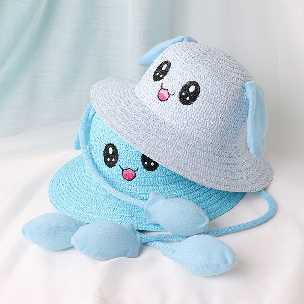 Summer Bucket Cap Moving Ears  - Bucket Hat Straw recensione e prezzo