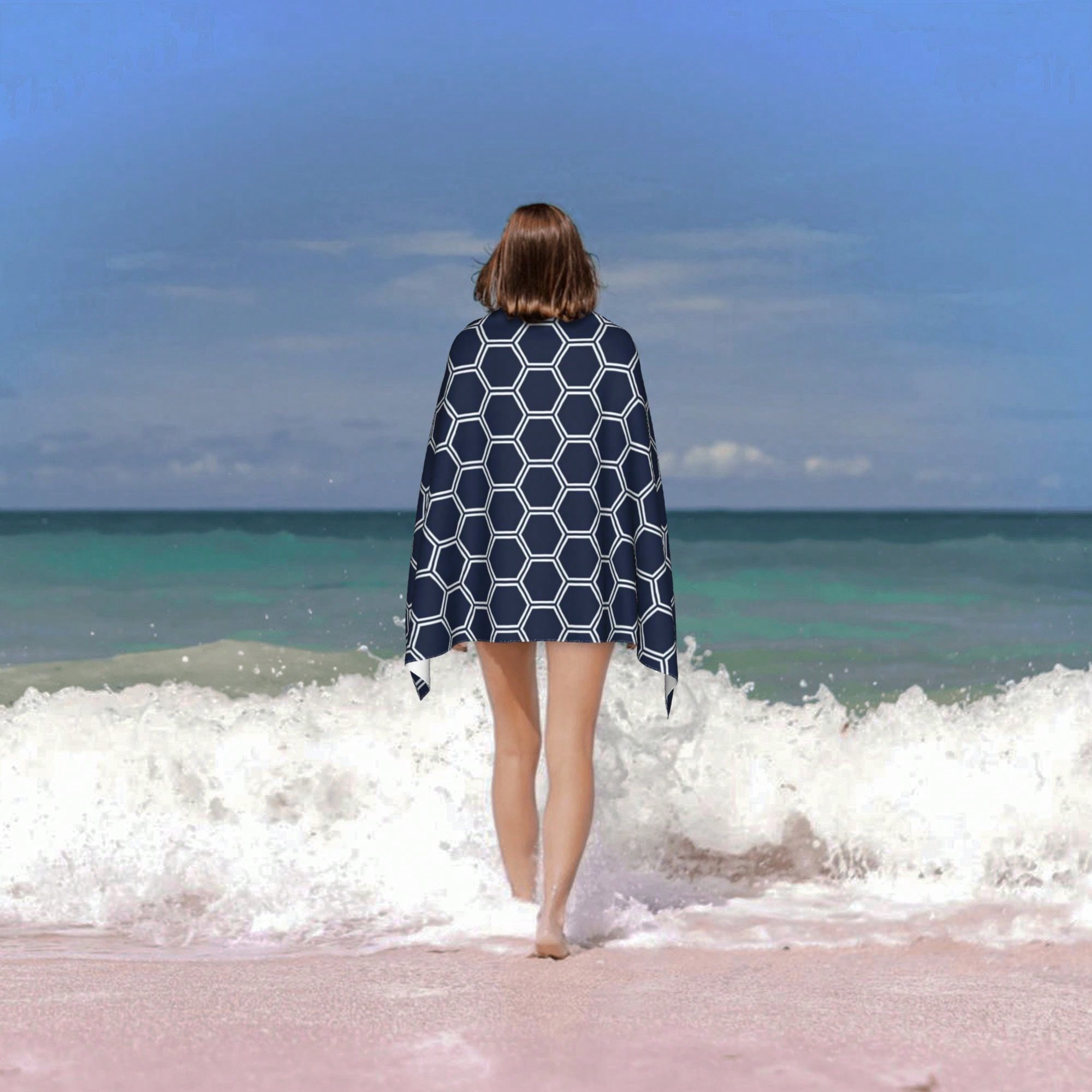Geometric Pattern Cla1ssic StY - Beach Towel Large recensione e prezzo