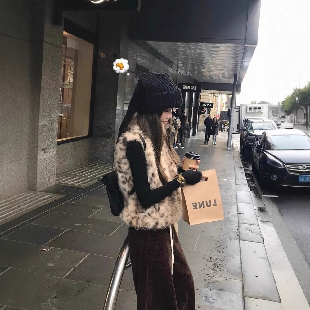 Women Faux Fur Vest Coats Shor - Short Linen Drawstring recensione e prezzo