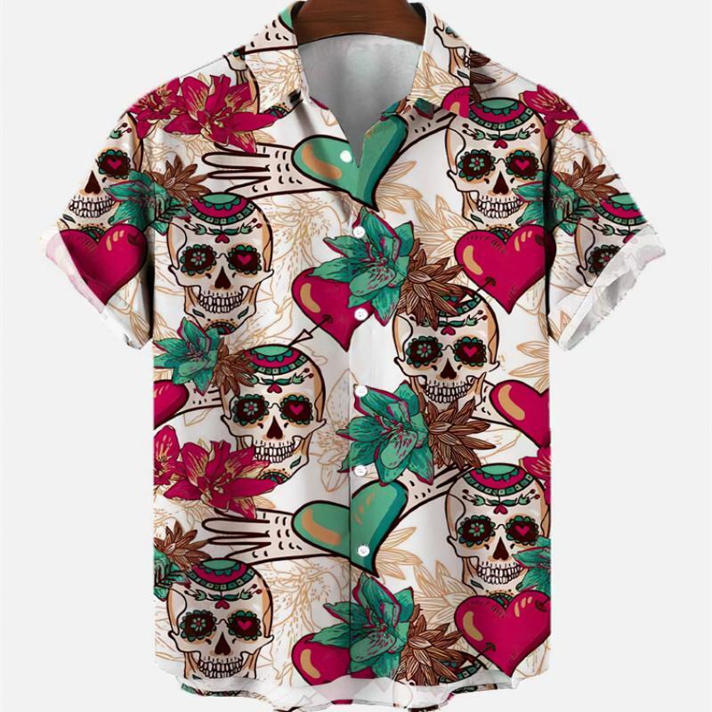 Summer Men's Fashion Casual So - Resort Shirt Floral recensione e prezzo
