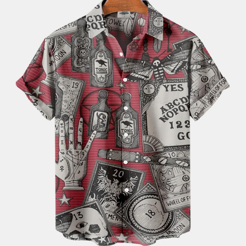 Summer Men's Fashion Casual So - Resort Shirt Floral recensione e prezzo