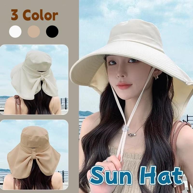 Outdoor UV Anti Neck Protectio - Bucket Hat Straw recensione e prezzo