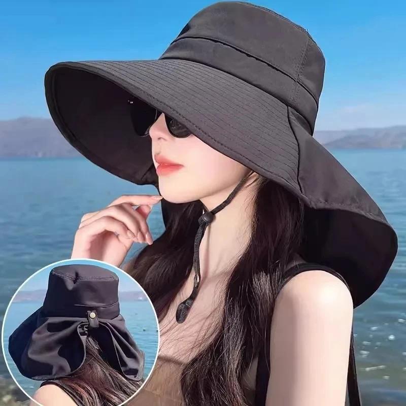 Outdoor UV Anti Neck Protectio - Bucket Hat Straw recensione e prezzo