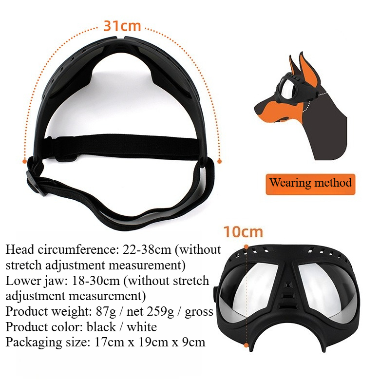 Pet Glasses for medium large-s - Sunglass Retainer Cord recensione e prezzo