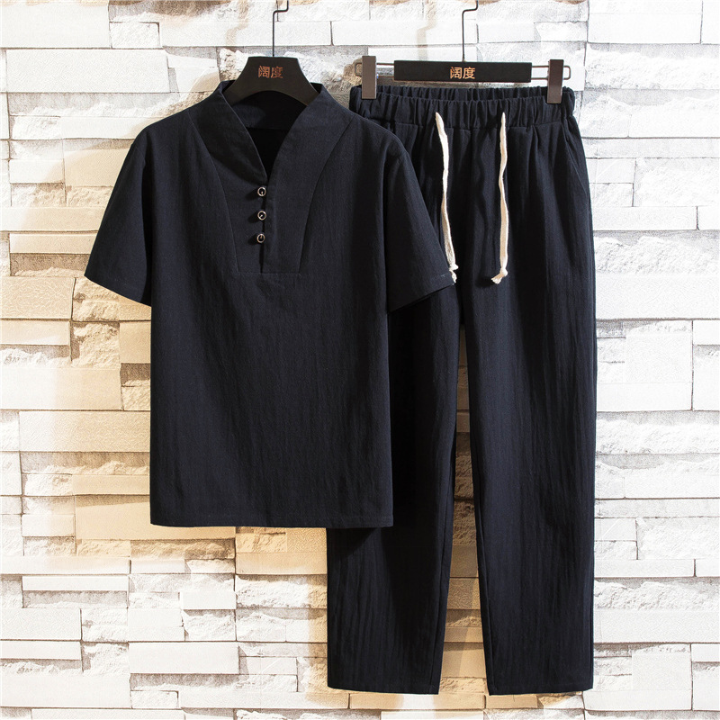 Men's Summer Cotton Linen Shor - Linen Shirt Breathable recensione e prezzo