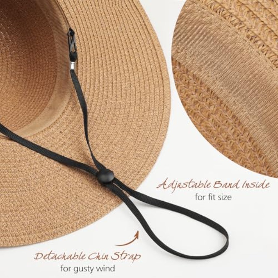 Trifabricy Beach Sun Straw Hat - Packable Hat Nylon recensione e prezzo