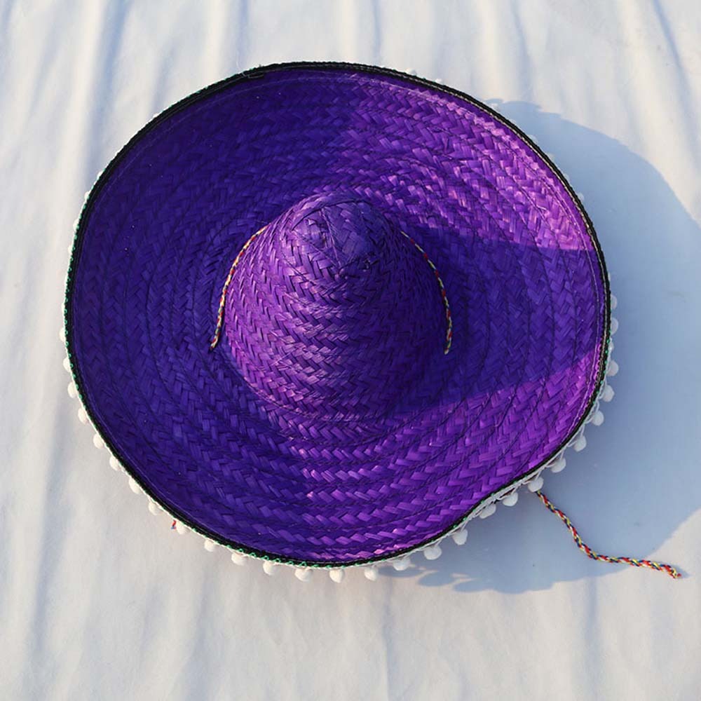 Summer Wide Brim Mexican Party - Bucket Hat Straw recensione e prezzo