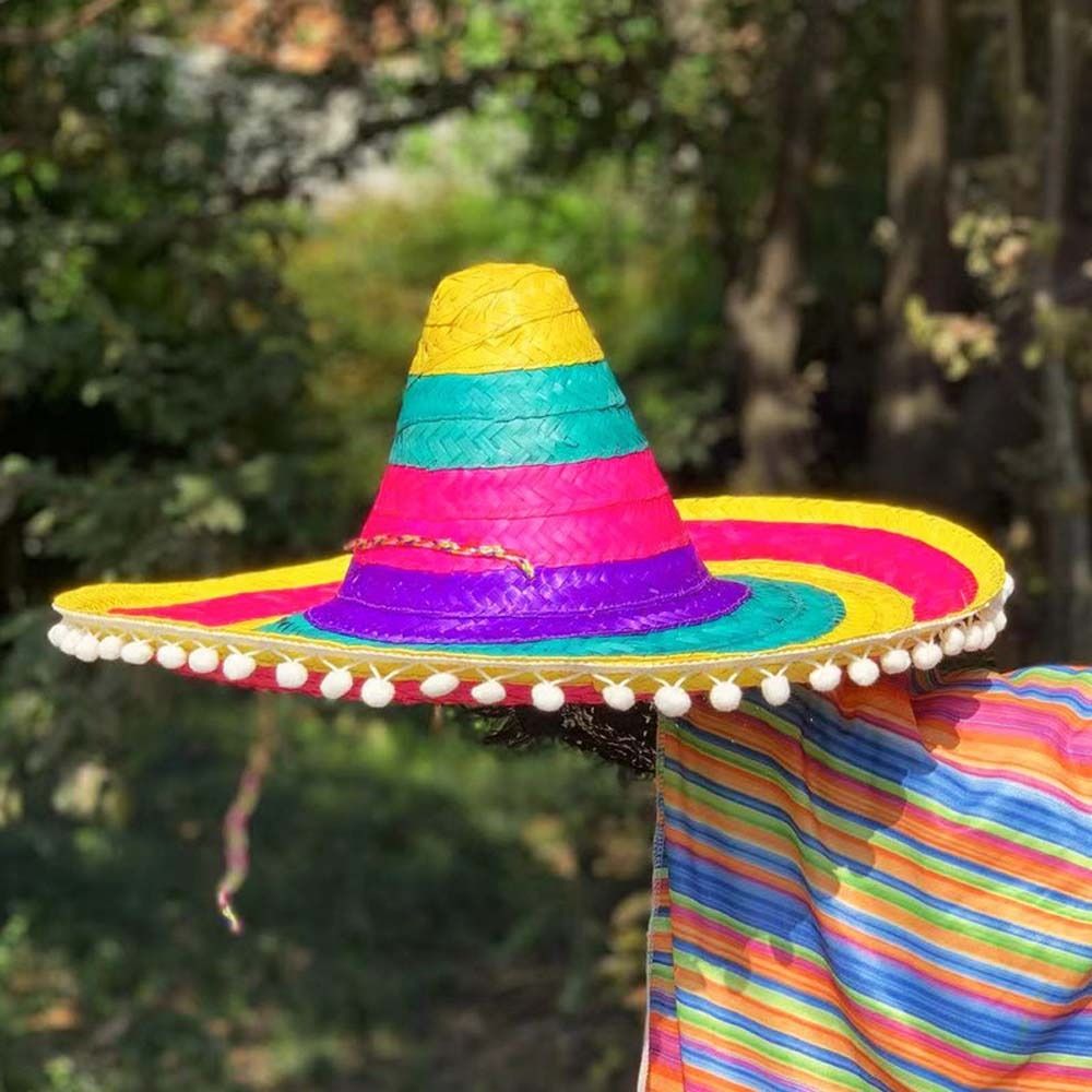 Summer Wide Brim Mexican Party - Bucket Hat Straw recensione e prezzo