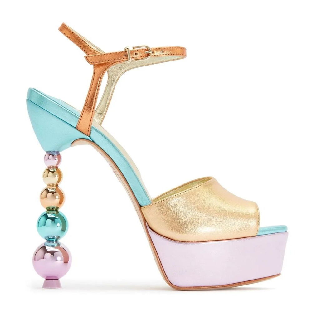 Sweet Pastel Leather Platform  - Casual Sandal Leather recensione e prezzo