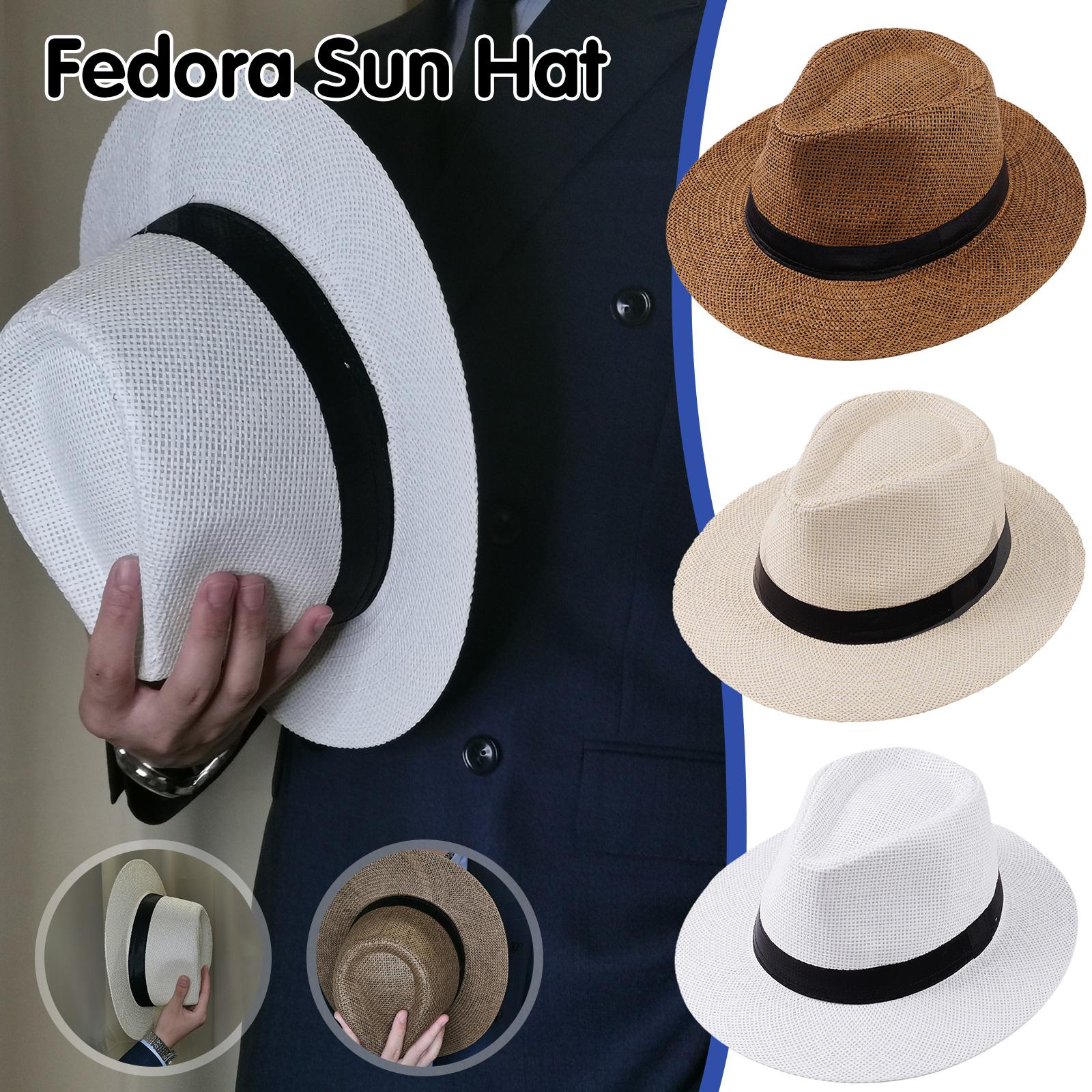 Men Summer Panama Straw Hat Na - Bucket Hat Straw recensione e prezzo