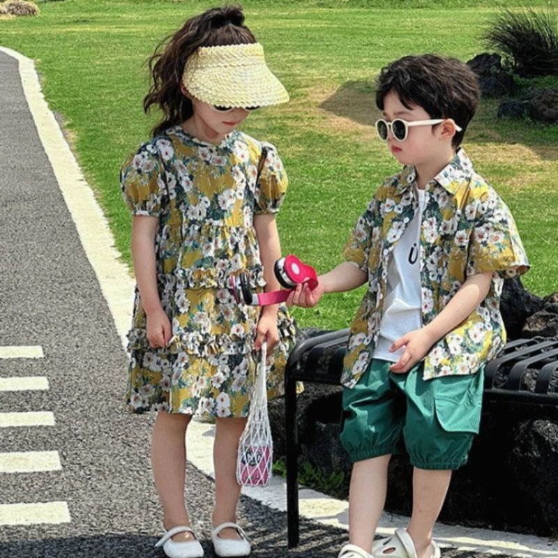 Vintage Floral Short Sleeve Sh - Resort Shirt Floral recensione e prezzo