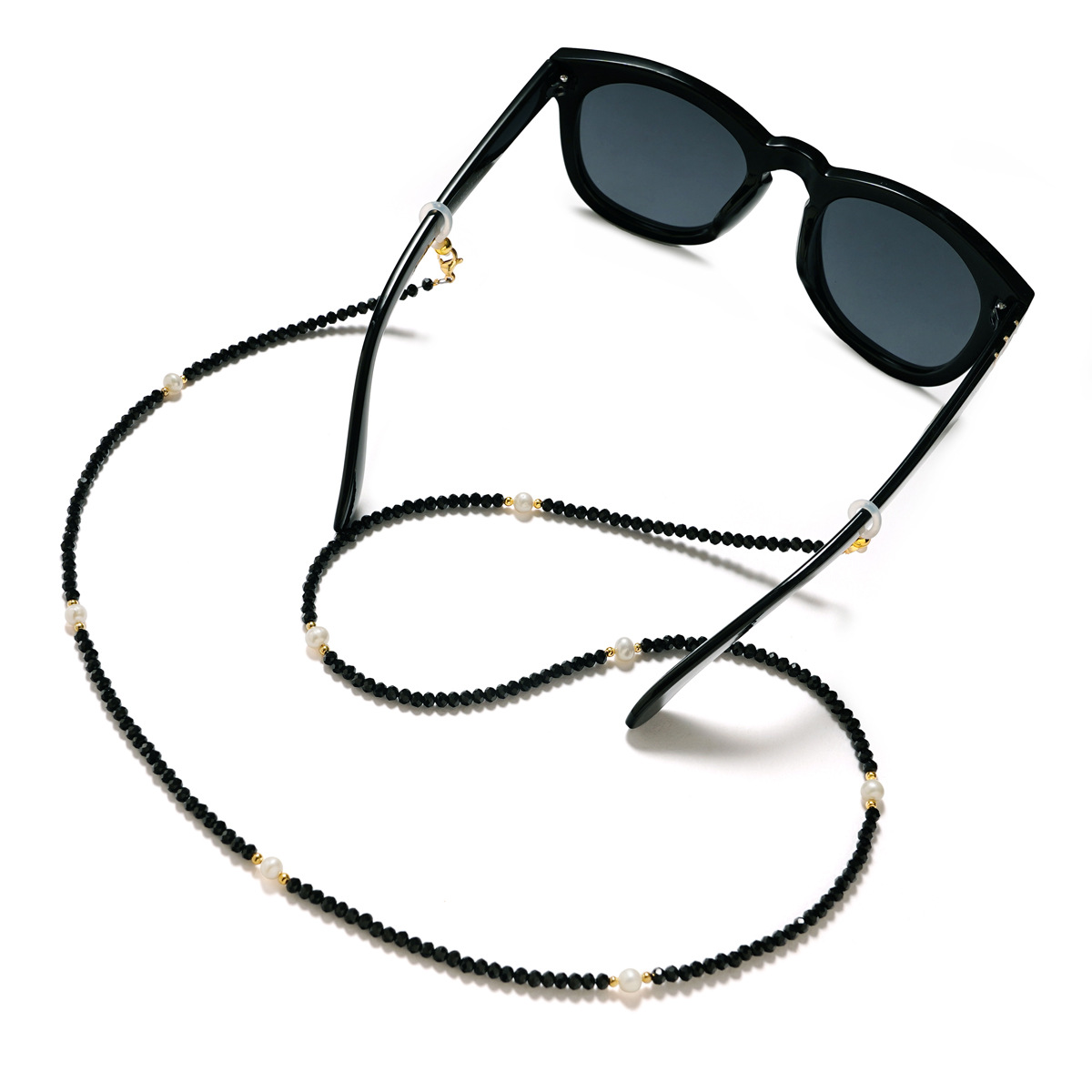 Pearl Crystal Glasses Chain wo - Sunglass Retainer Cord recensione e prezzo