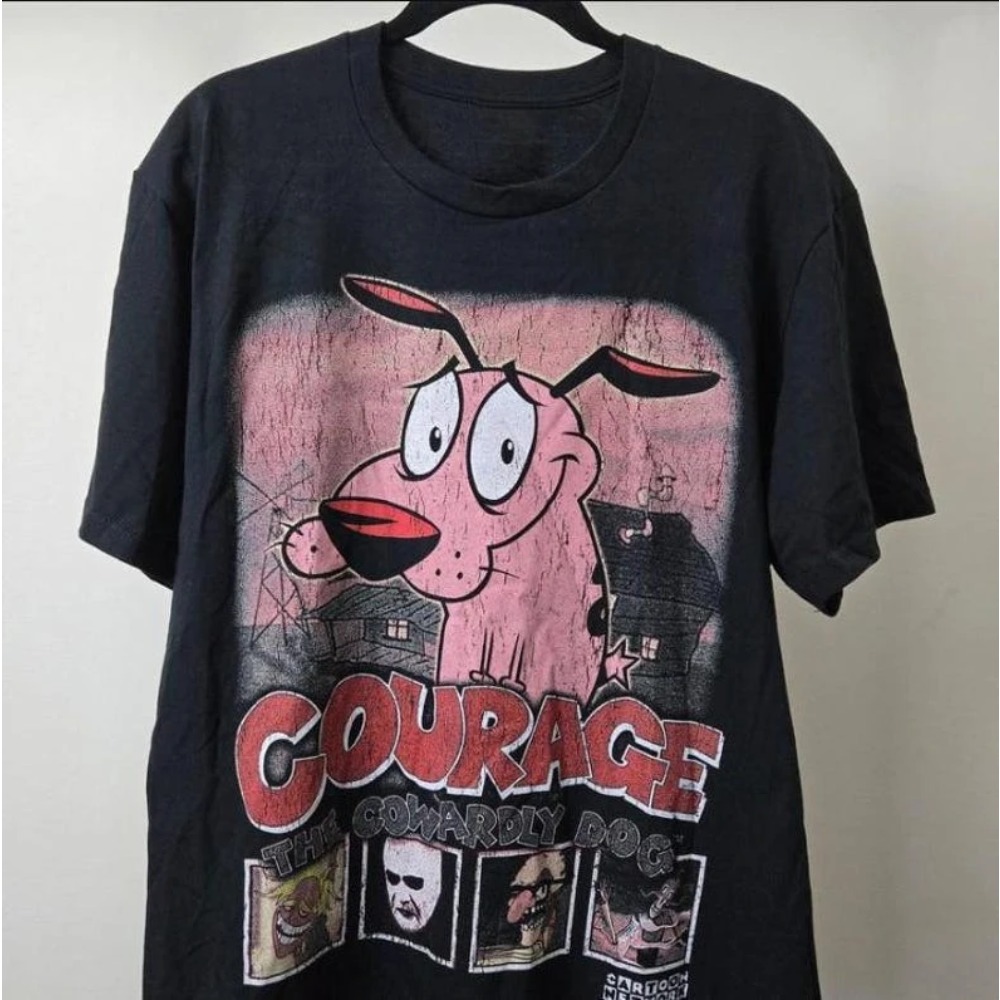 Summer Vintage Courage The Cow - Tee Graphic Print recensione e prezzo