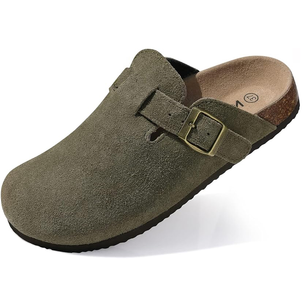 Classic Beach Shoes Men's Sued - Flip Flop Leather Men recensione e prezzo