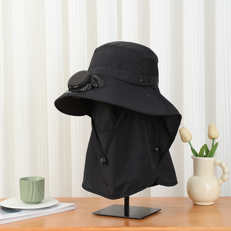 Men Solar Fan Hat Wide Brim UP - Bucket Hat Straw recensione e prezzo