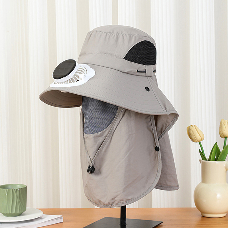 Men Solar Fan Hat Wide Brim UP - Bucket Hat Straw recensione e prezzo