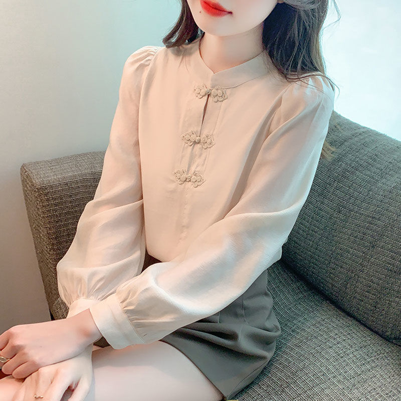 New Chinese Style Stand Up Col - Shirt Camp Collar recensione e prezzo