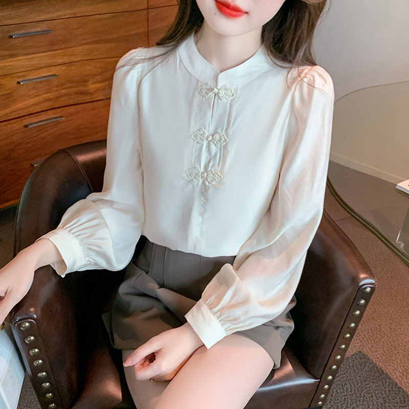 New Chinese Style Stand Up Col - Shirt Camp Collar recensione e prezzo