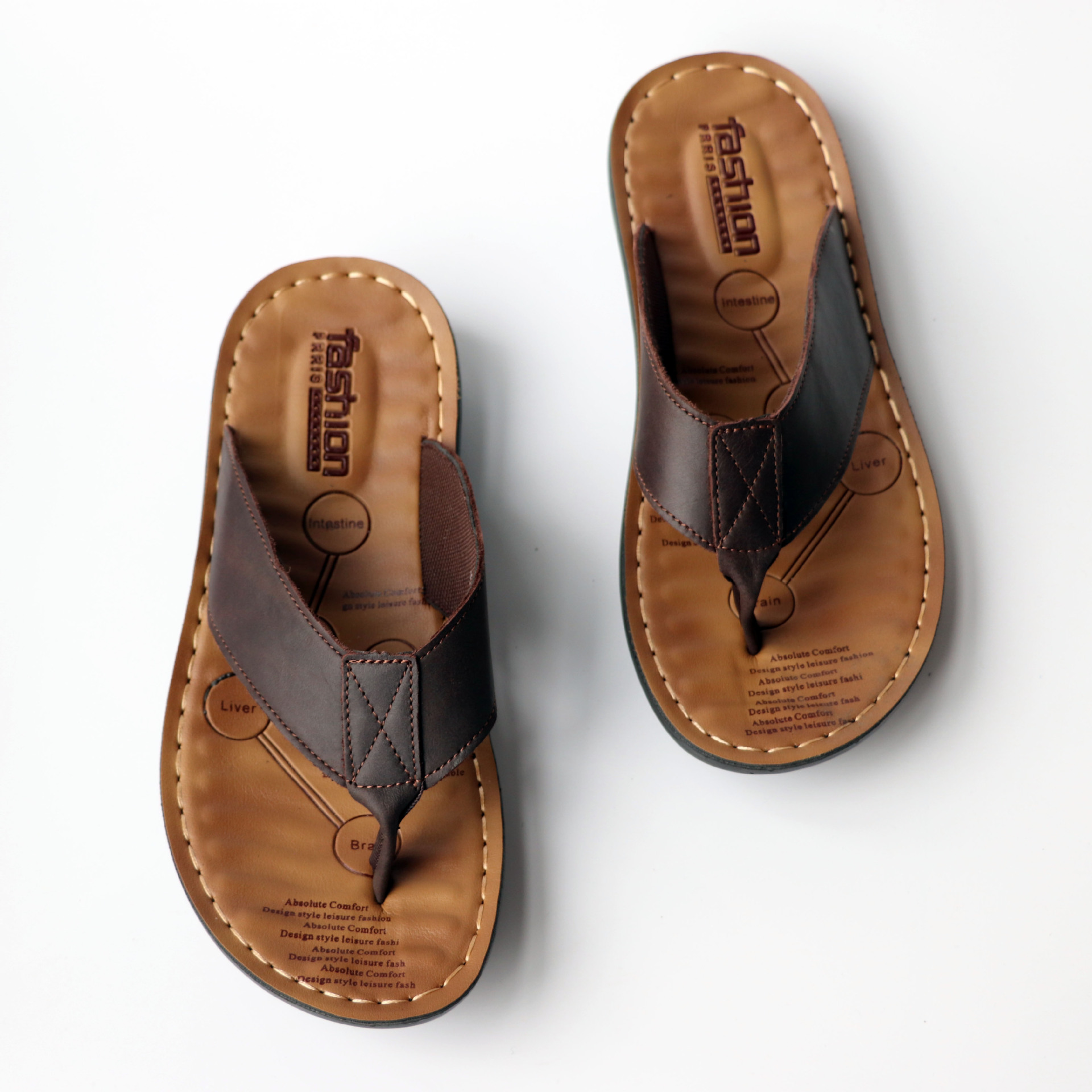 2026 Shoes Leather Men's Flip  - Flip Flop Leather Men recensione e prezzo
