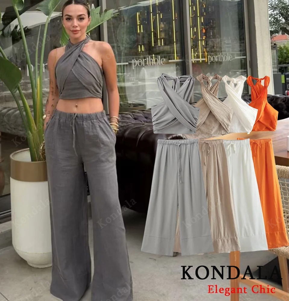 KONDALA Sexy Casual Crossover  - Short Linen Drawstring recensione e prezzo
