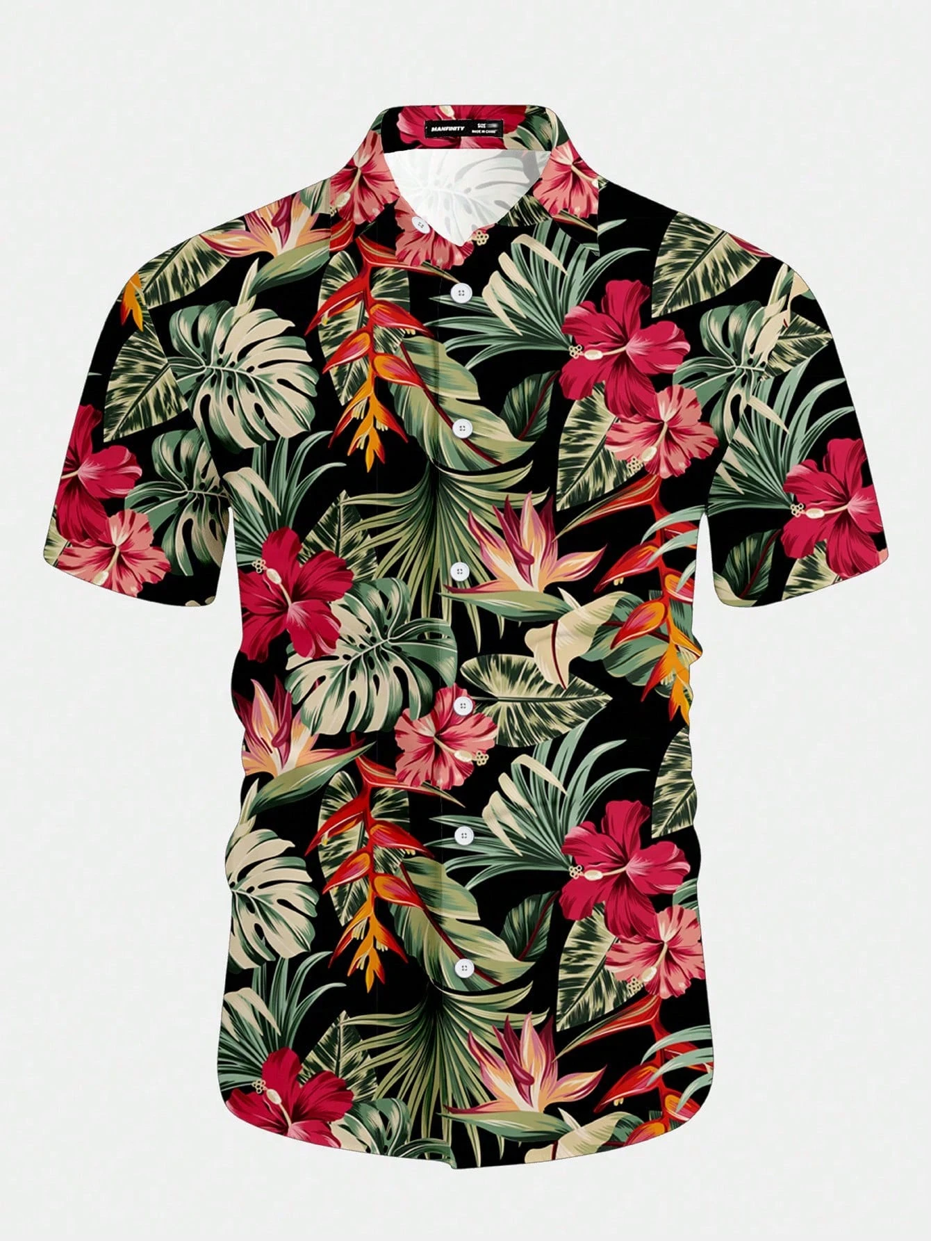 Casual Hawaiian Shirt Men Trop - Resort Shirt Floral recensione e prezzo