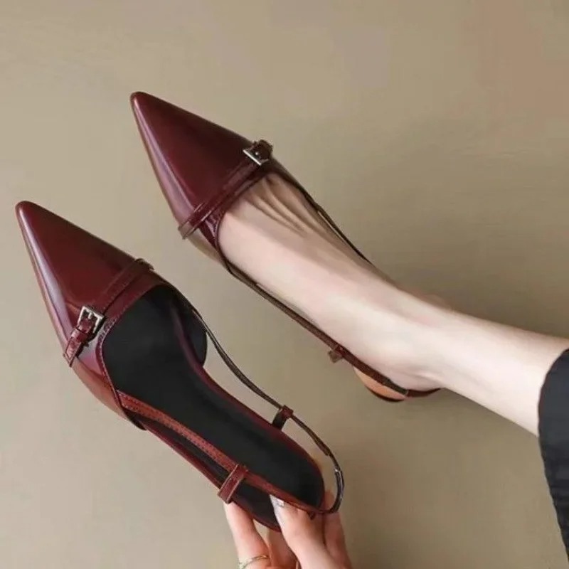 Women Sandals Fashion Pointed  - Casual Sandal Leather recensione e prezzo