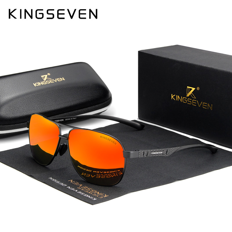 KINGSEVEN Brand Men Sunglasses - Sunglasses Aviator Polarized recensione e prezzo