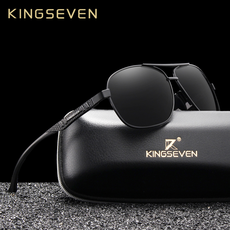KINGSEVEN Brand Men Sunglasses - Sunglasses Aviator Polarized recensione e prezzo