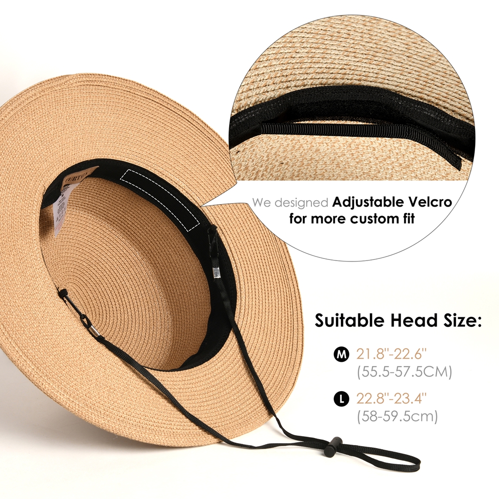 Unisex Flat Top Boater Sun Hat - Bucket Hat Straw recensione e prezzo