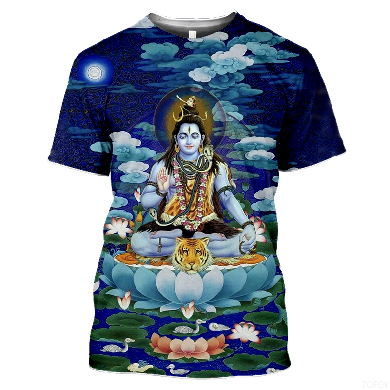 Summer Fashion Indian Deities  - Tee Graphic Print recensione e prezzo