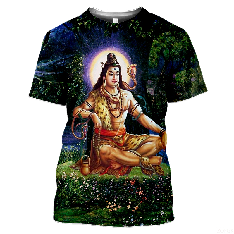 Summer Fashion Indian Deities  - Tee Graphic Print recensione e prezzo