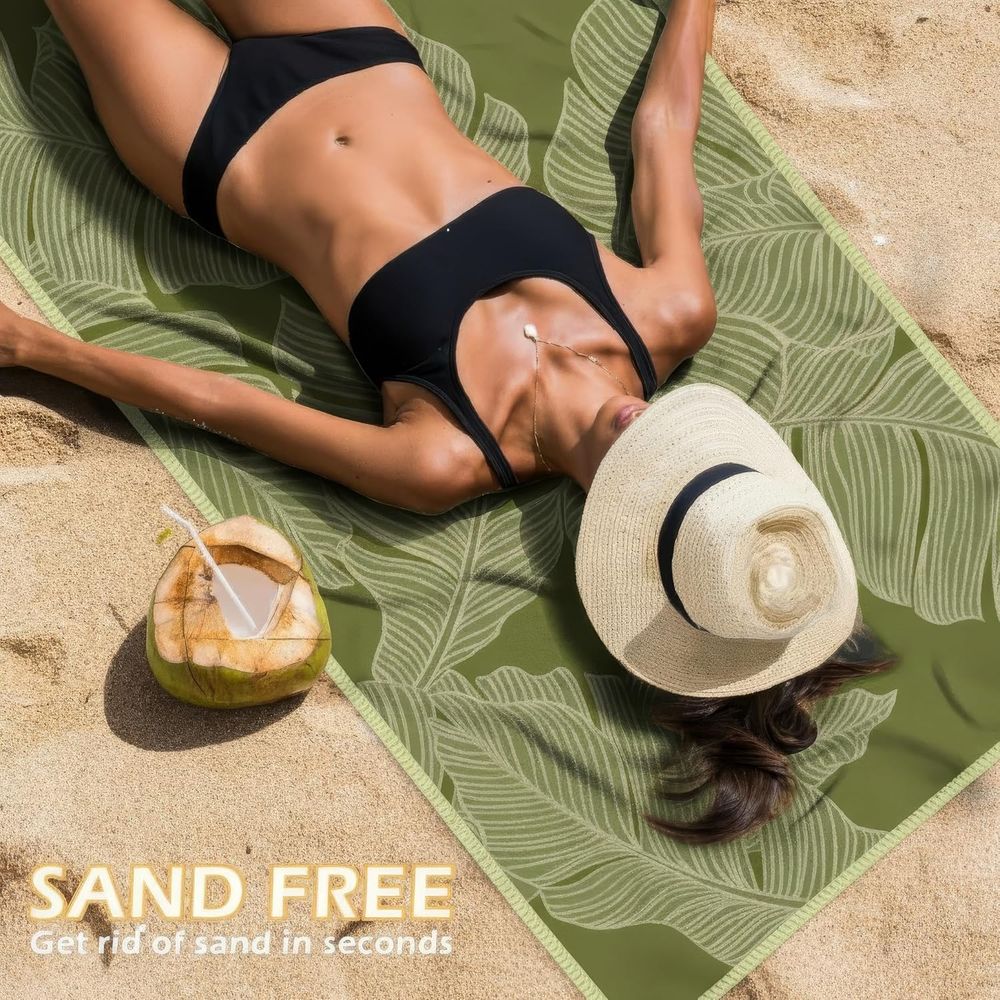 Large Quick-Dry Sand-Free Beac - Beach Towel Large recensione e prezzo