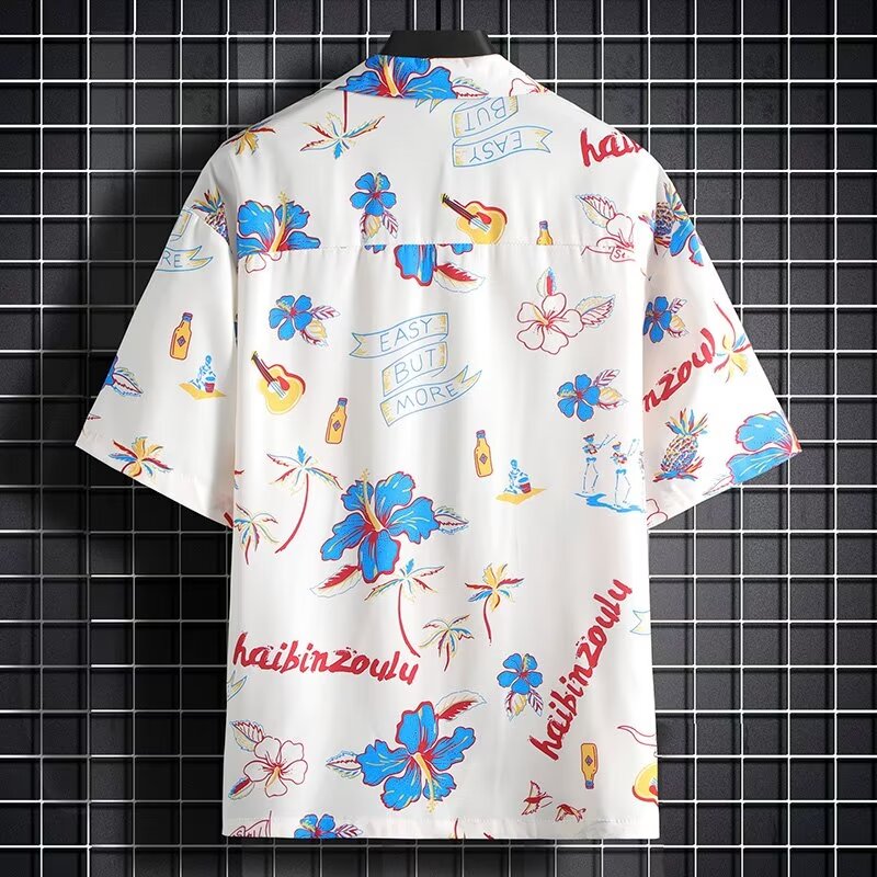 Resort Casual Short-Sleeved Sh - Resort Shirt Floral recensione e prezzo