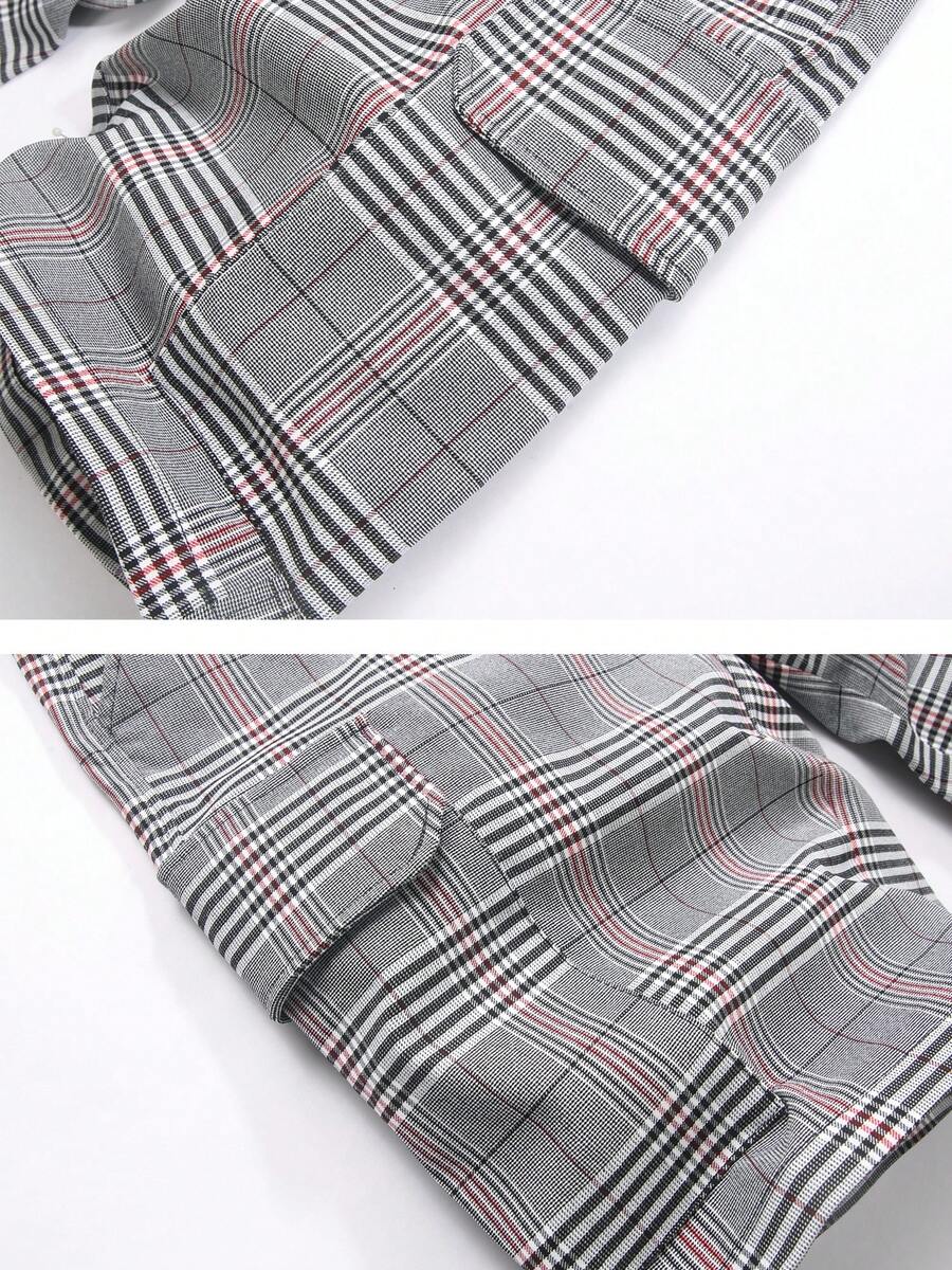 Mens Slim Fit Stretch Plaid Dr - Shorts Chino Slim recensione e prezzo