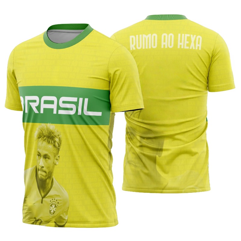 Summer Brazil Neymar No.10 Gra - Tee Graphic Print recensione e prezzo